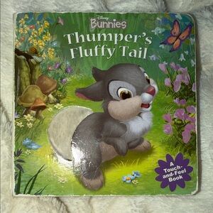 A Touch-And-Feel Book Disney Thumper's Fluffy Tail Board Book by L. Driscoll